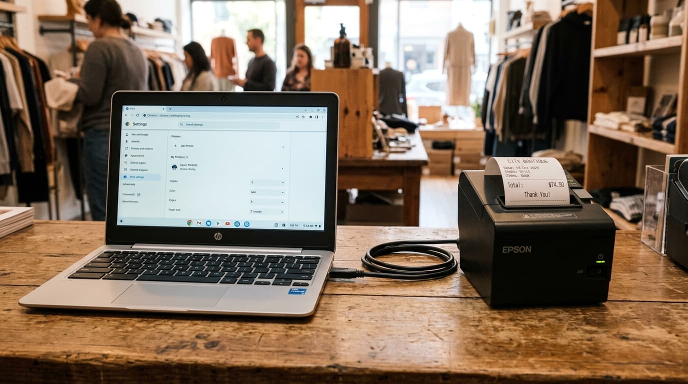 Bixolon Printer ChromeOS Not Detecting: Chromebook Setup Fix