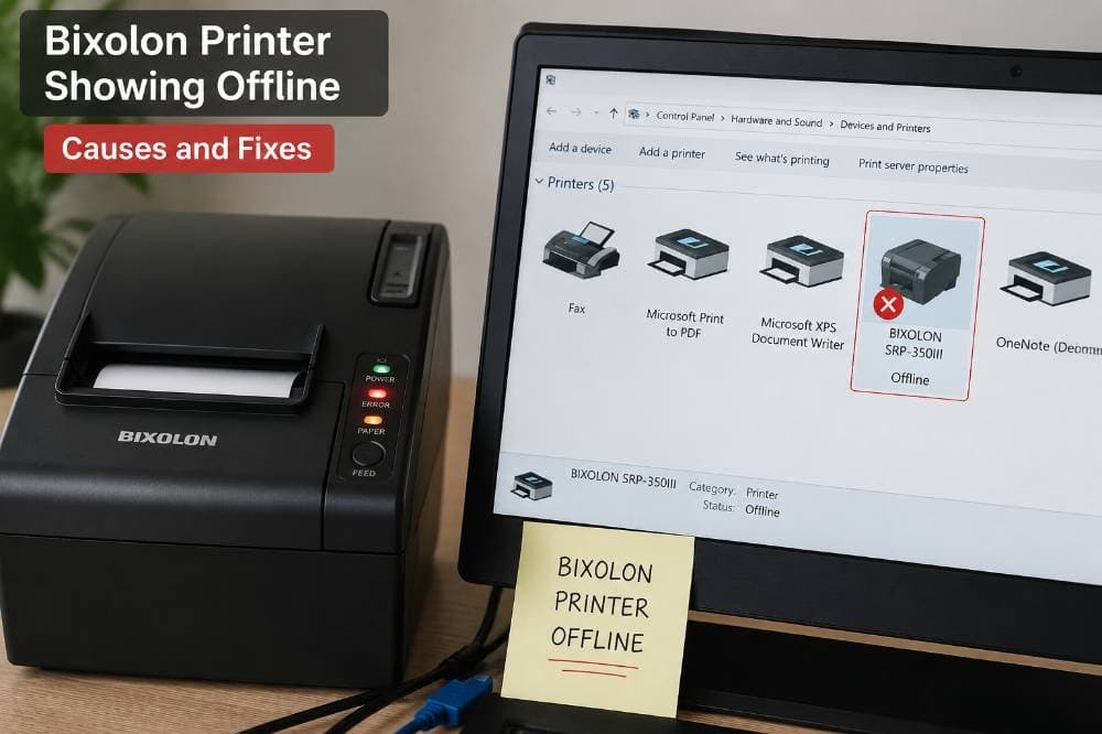 Bixolon Printer Showing Offline? Here's the Fix