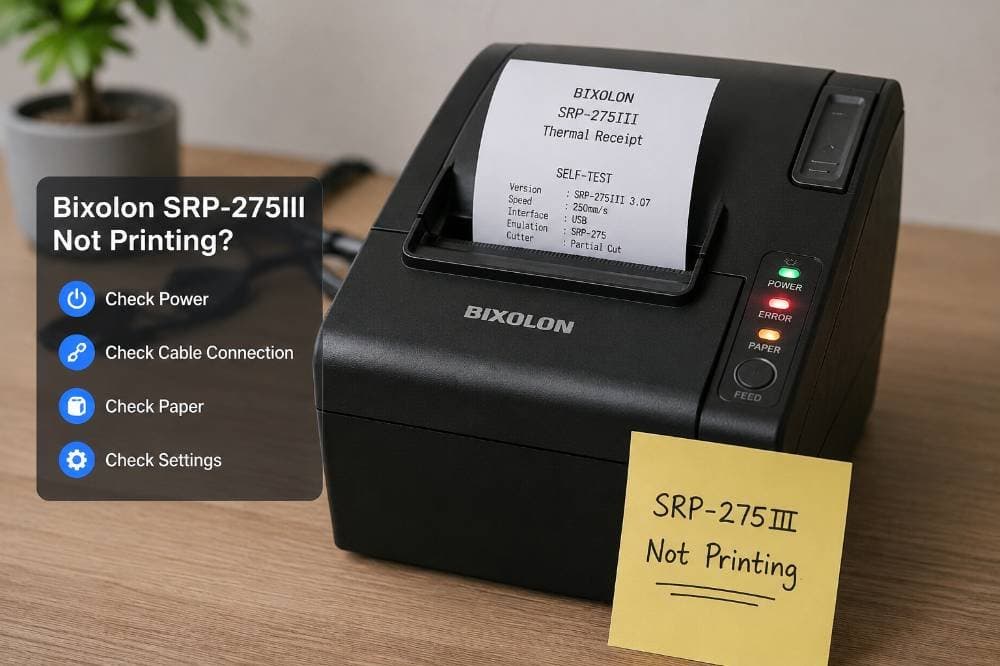 Bixolon SRP-275III Not Printing: Here's the Fix