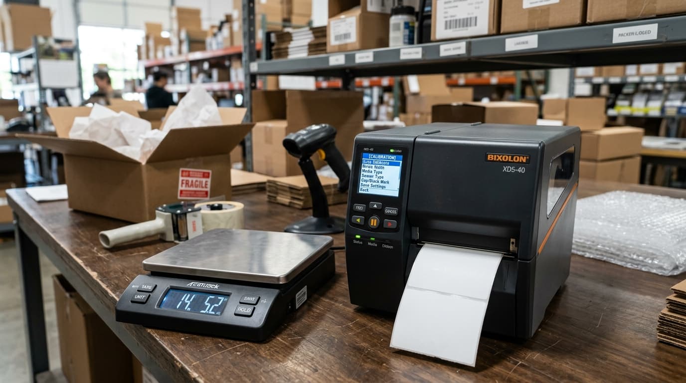 Bixolon XD5-40 Troubleshooting: Calibration & Error Fixes