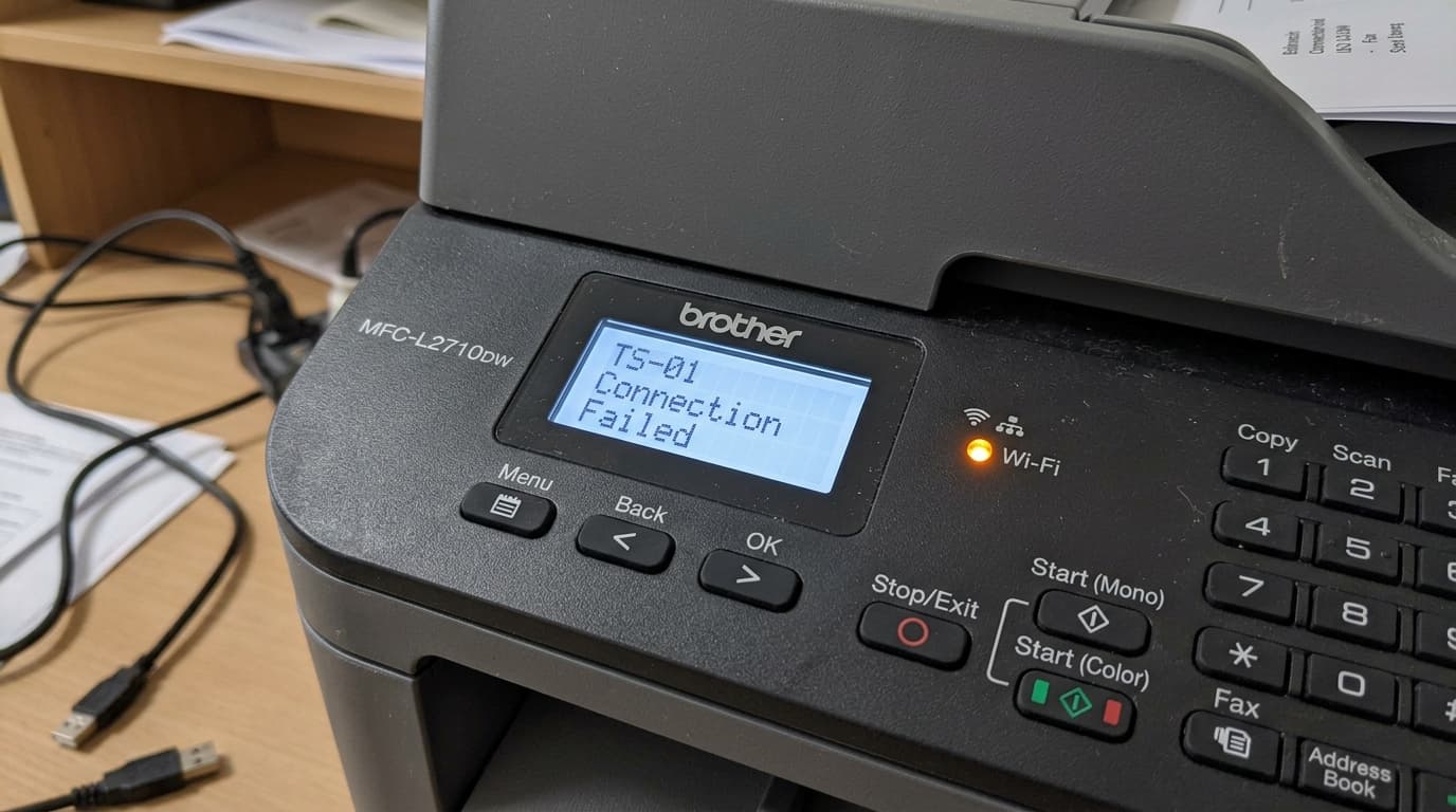 Brother Printer Error TS-01? Here's the One-Step Fix