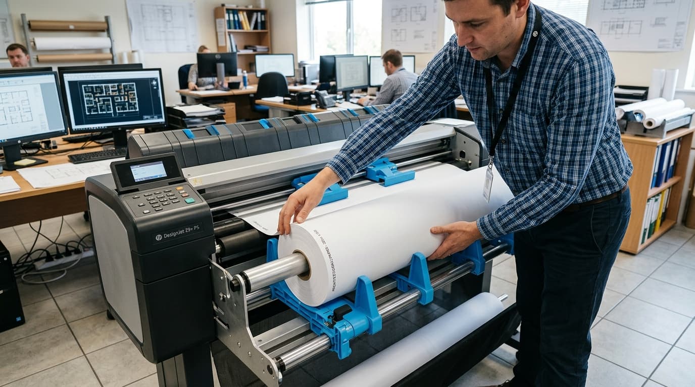 Canon imagePROGRAF Paper Feed Error: Roll Skew, Jam & Sensor Fix