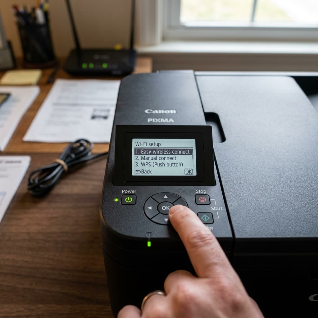 Canon PIXMA TR4720 Wi-Fi Setup Guide (Windows & Mac)