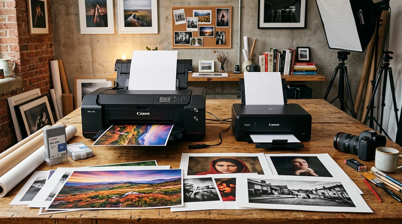Canon PRO Series vs Consumer PIXMA: Fine Art, Pigment vs Dye Comparison