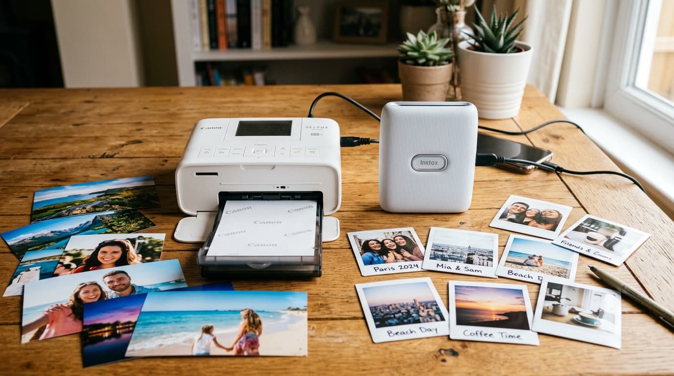 Canon SELPHY vs Fujifilm Instax Square Link: Full Comparison & Buyer Guide