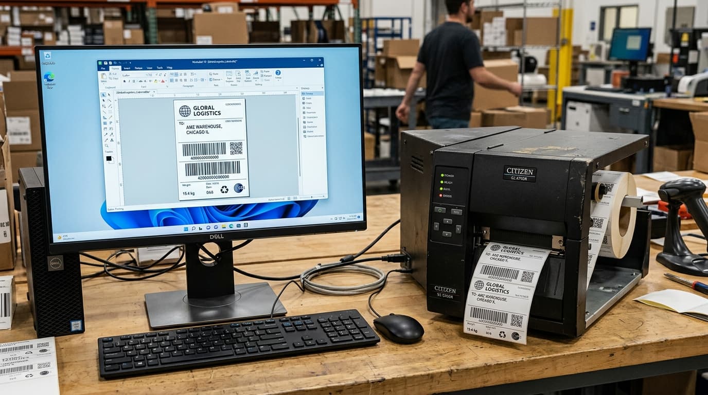 Citizen Printer Utility, Windows 11 Drivers & NiceLabel Setup