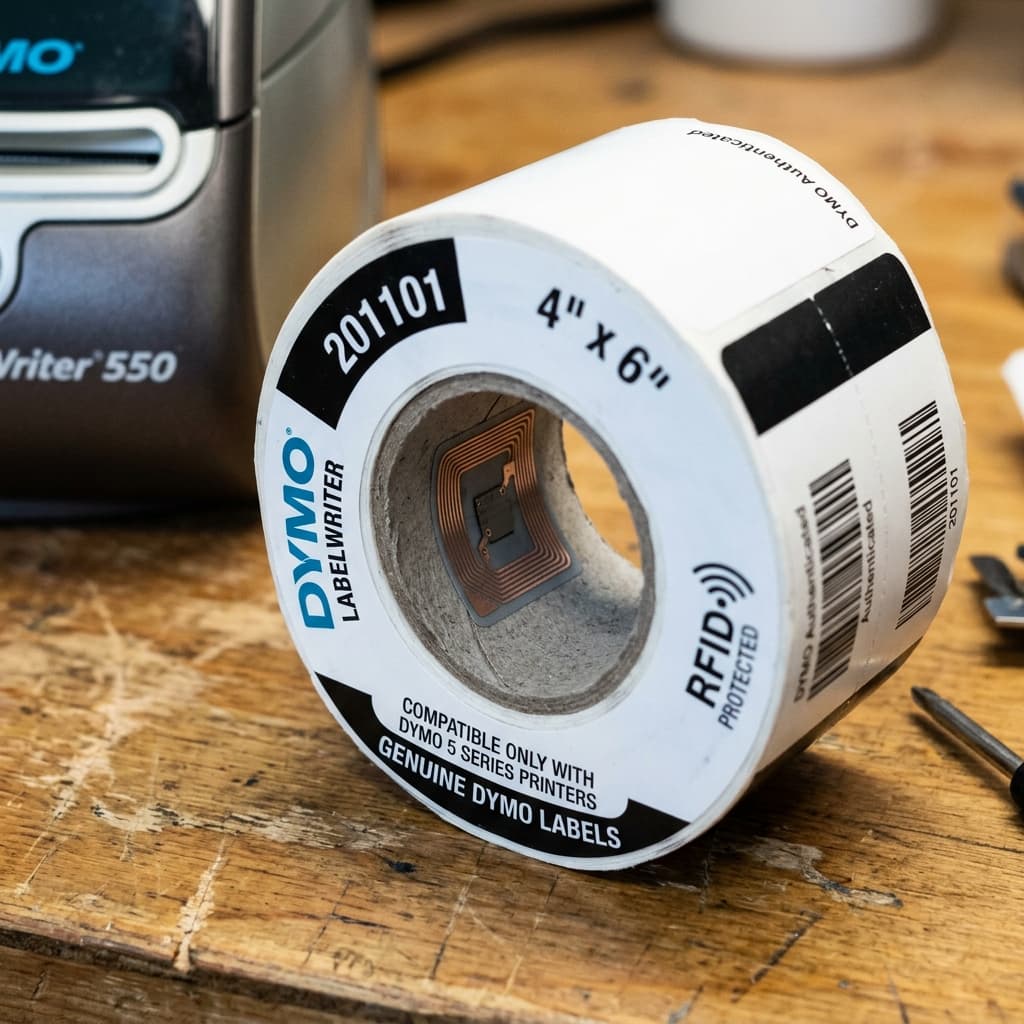 DYMO 550 RFID DRM vs Third-Party Labels (Compatibility Guide)