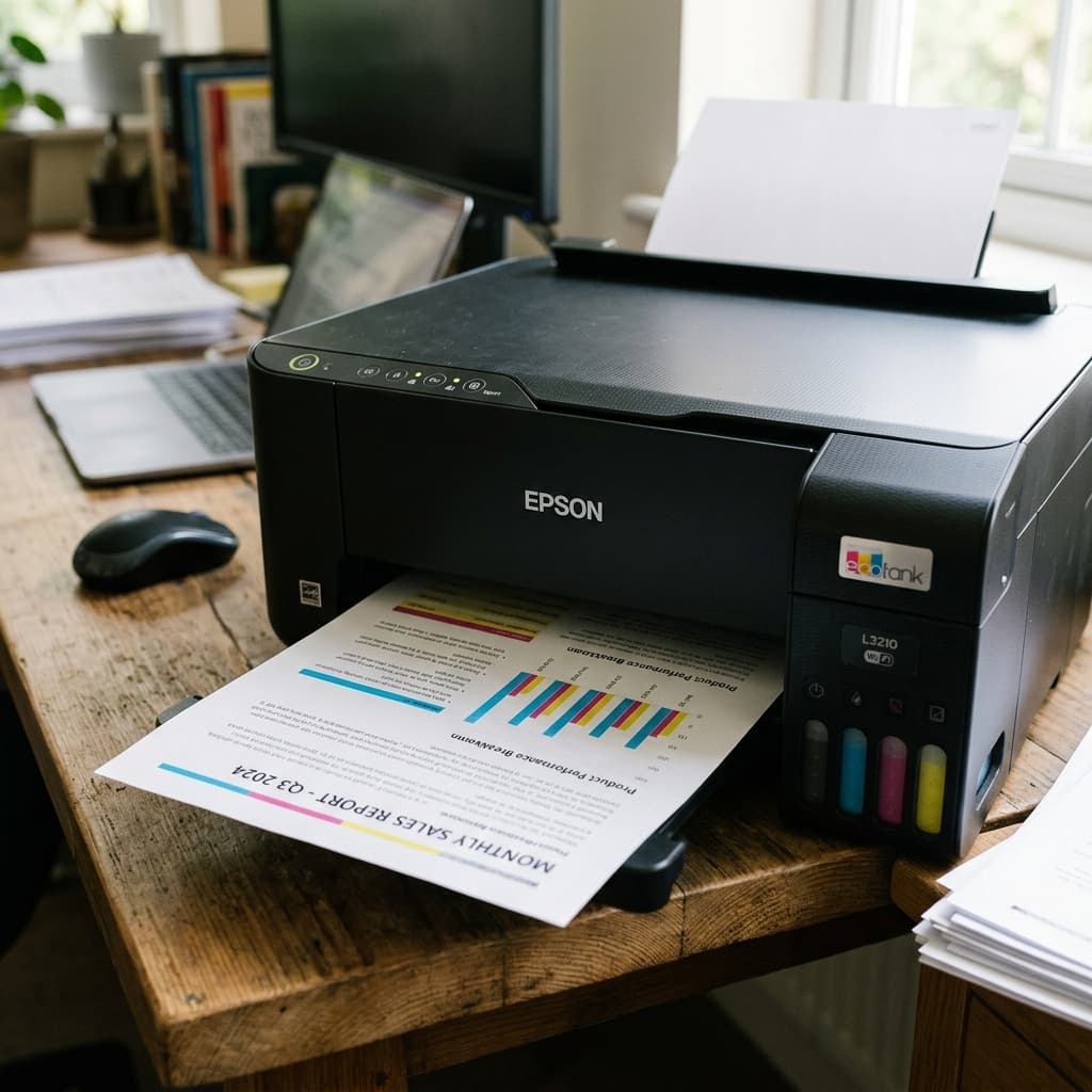 Epson L3210 Not Printing Black: Model-Specific Troubleshooting