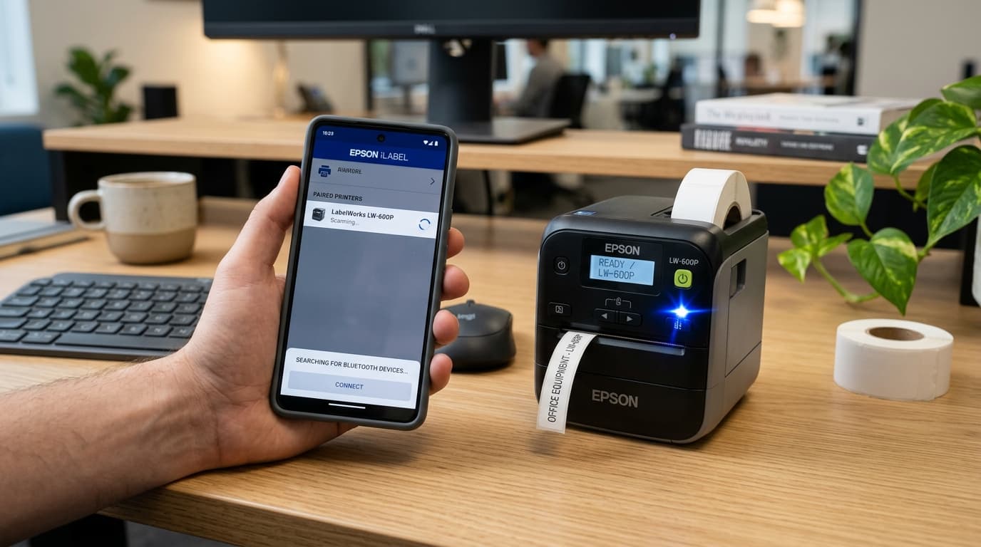 Epson LabelWorks Bluetooth Pairing Failed: iOS, Android & PC Fix