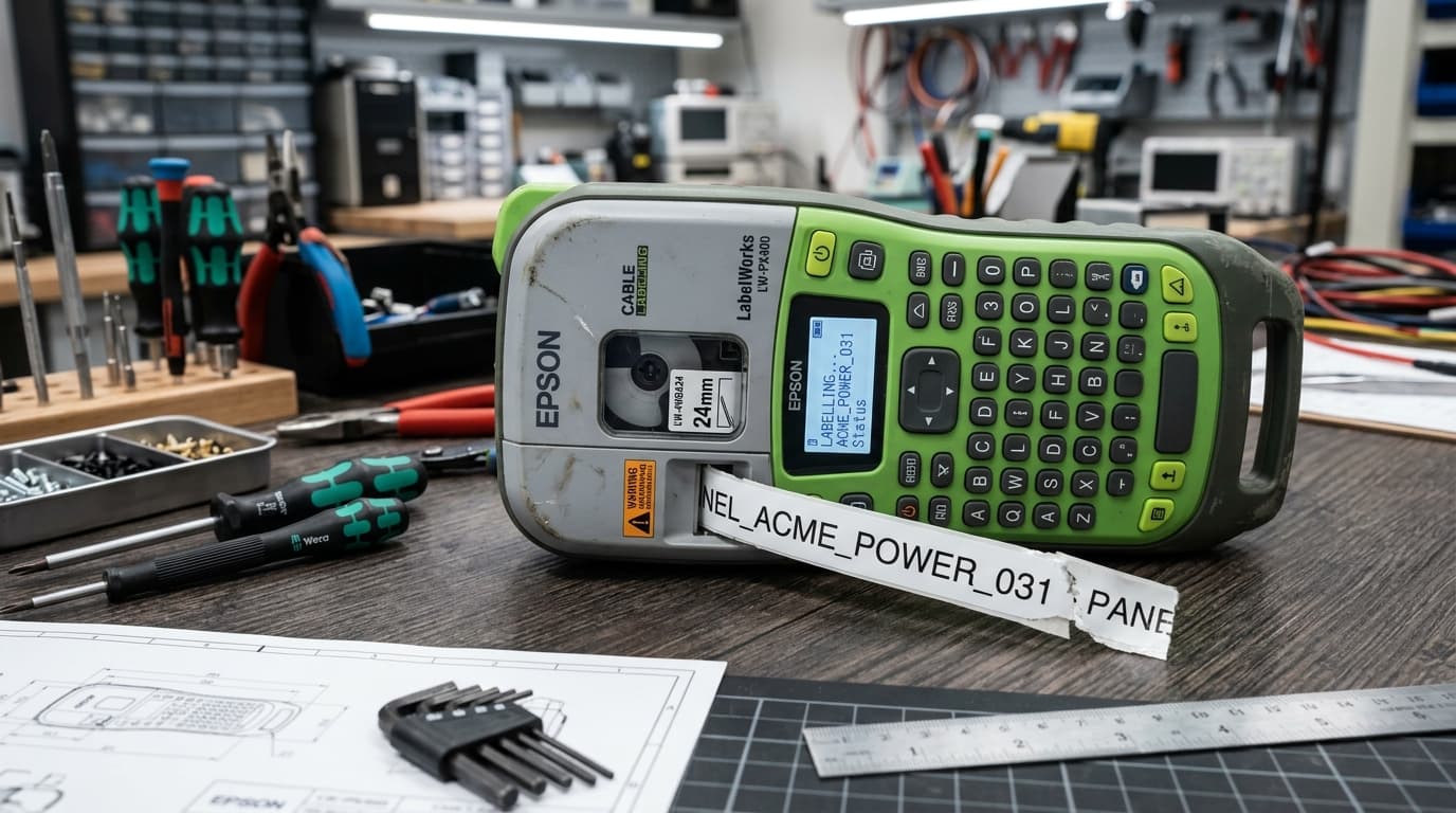 Epson LabelWorks Printing Stops Mid Text: Buffer & Motor Stall Fix