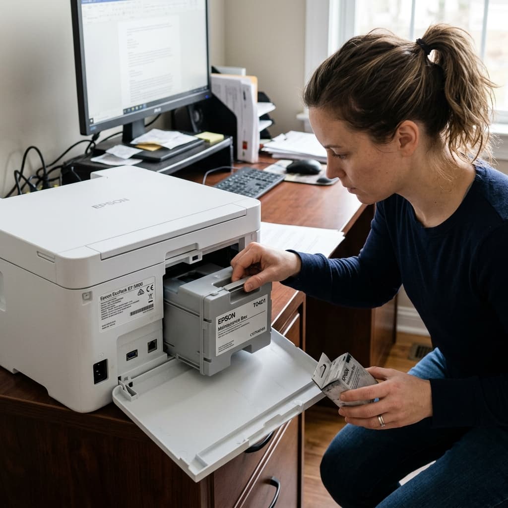 Epson Maintenance Box Replacement Cost vs DIY Cleaning