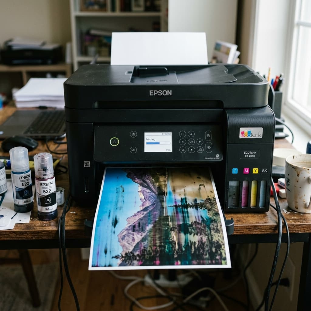 Epson Printer Colors Printing Wrong: Fixing Contaminated Ink Tanks