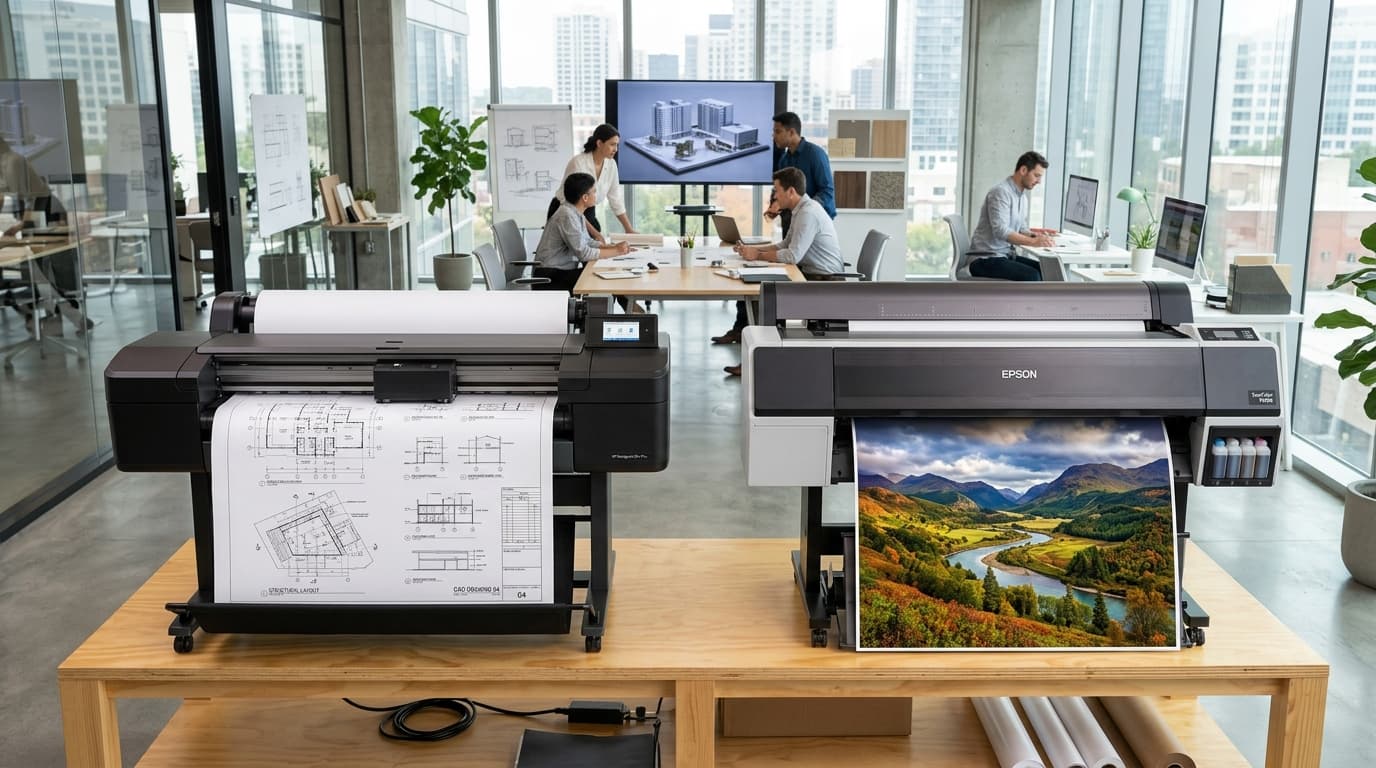 HP DesignJet T-Series vs Z-Series: Full Comparison & Model Selection Guide