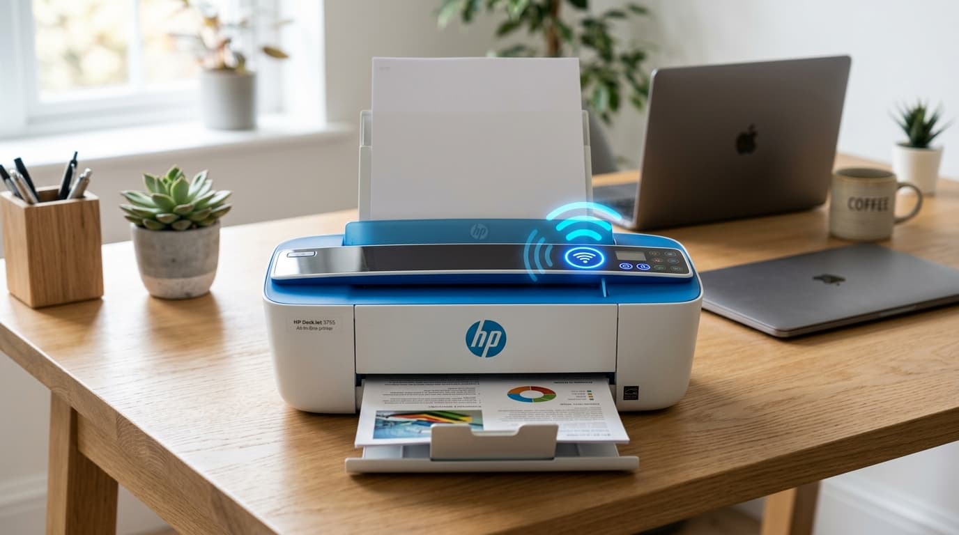 How to Set Up HP DeskJet 3755 Wi-Fi Without an App