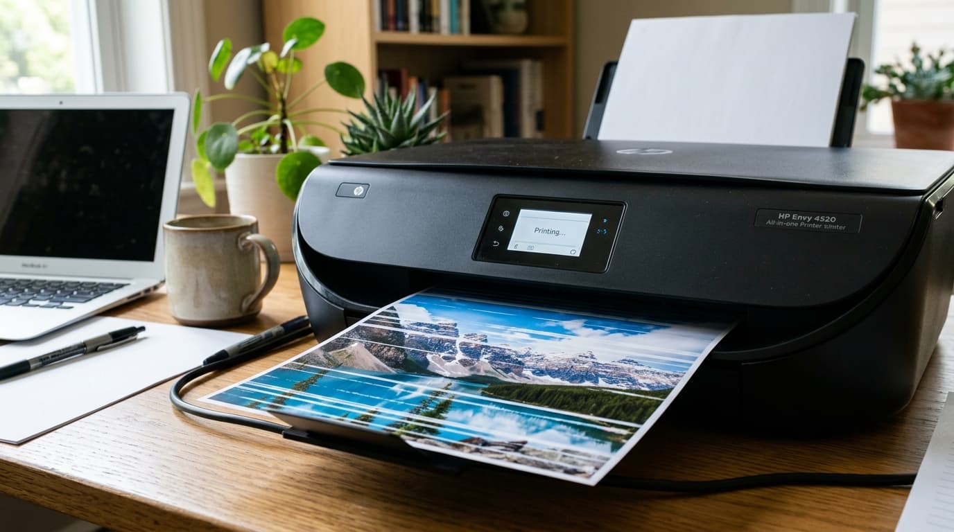 HP Envy 4520 Printing Lines? The #1 Cause