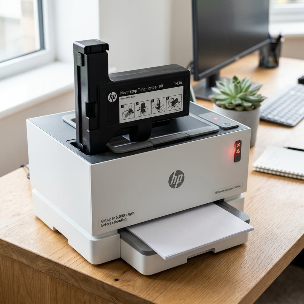 HP Neverstop Laser Refill Not Printing? Try This First