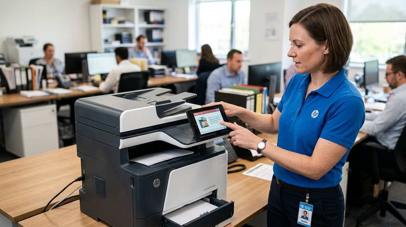 HP Printer 13.20 Paper Jam Error: The Real Fix