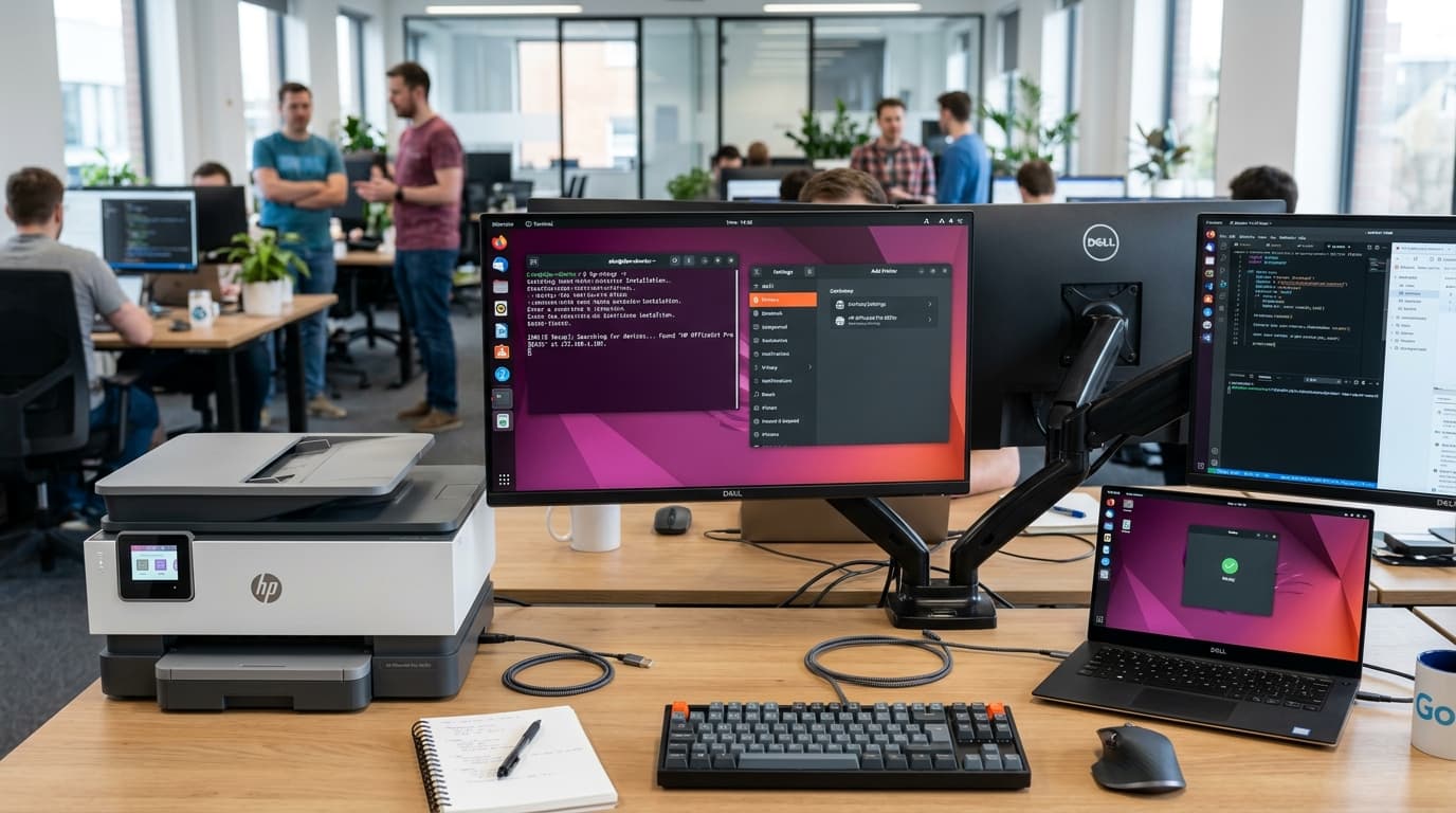 How to Install HP Printer Drivers on Ubuntu Linux (HPLIP Setup Guide)