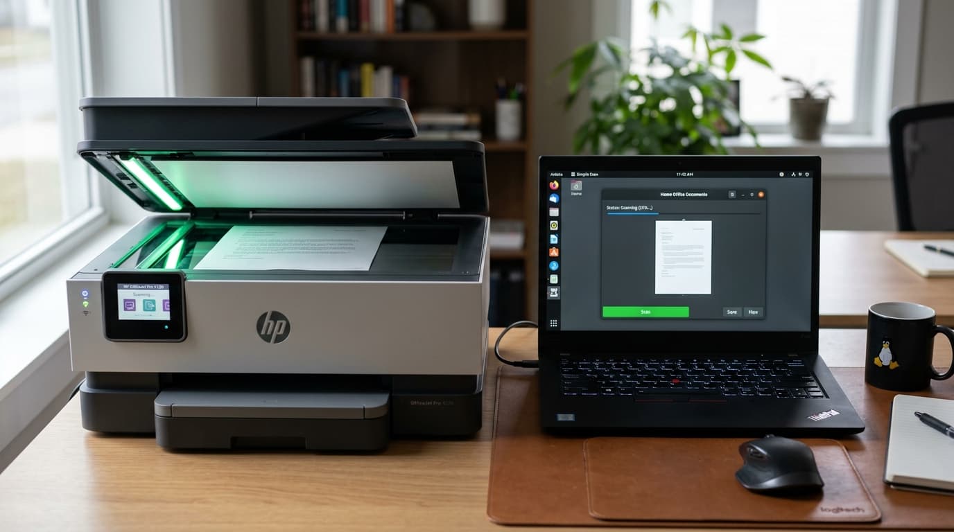 HP Printer Scanning Not Working on Linux? SANE, HPLIP & Permissions Fix