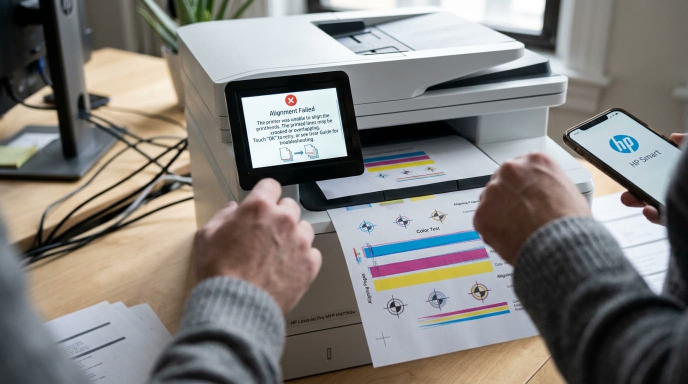 HP Printhead Alignment Keeps Failing? The Real Fix
