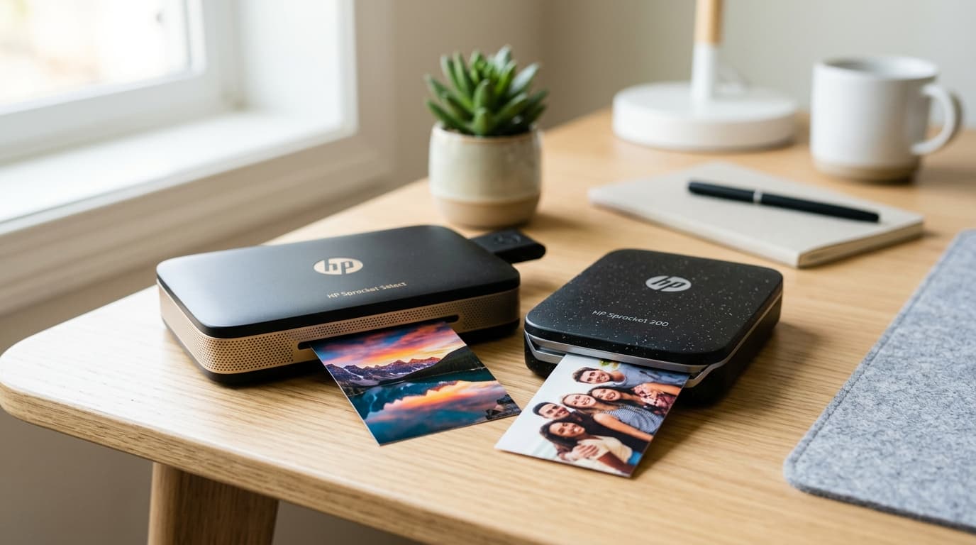 HP Sprocket Select vs Sprocket 200 vs 2-in-1: Full Model Comparison
