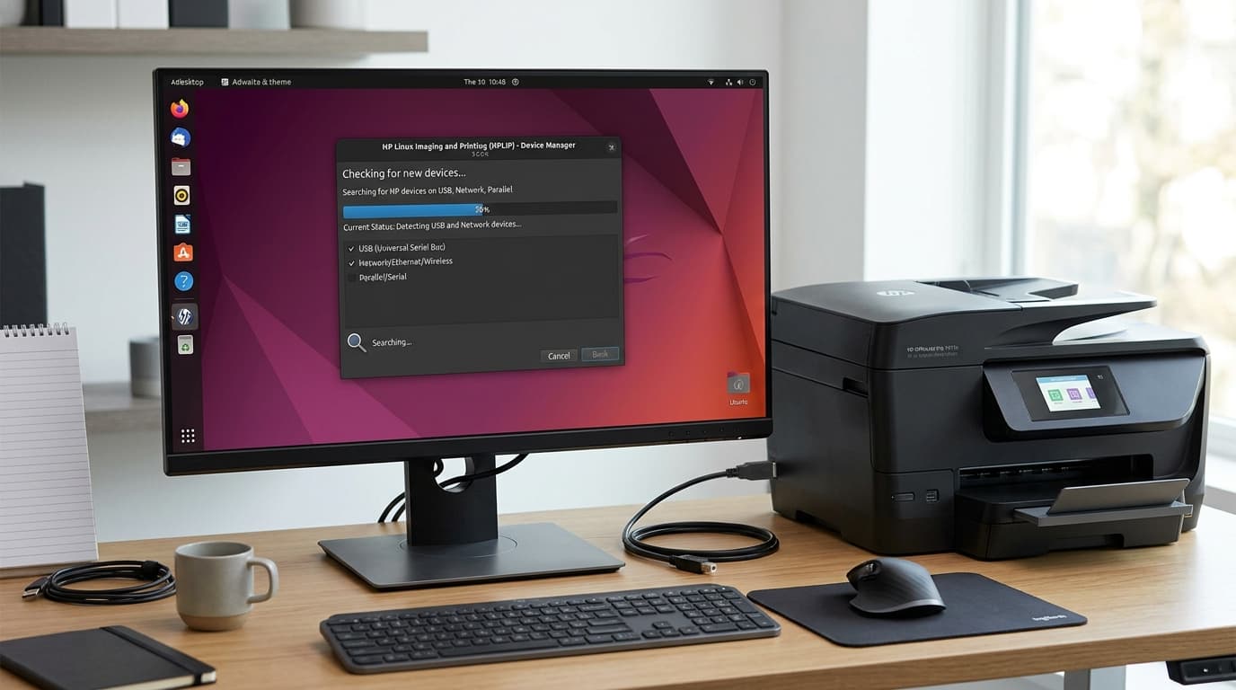 HPLIP Not Detecting HP Printer? USB & Network Discovery Fix