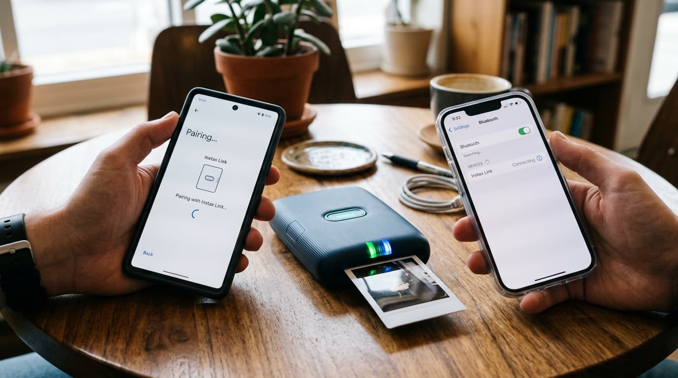 How to Pair Multiple Phones to One Instax Link Printer