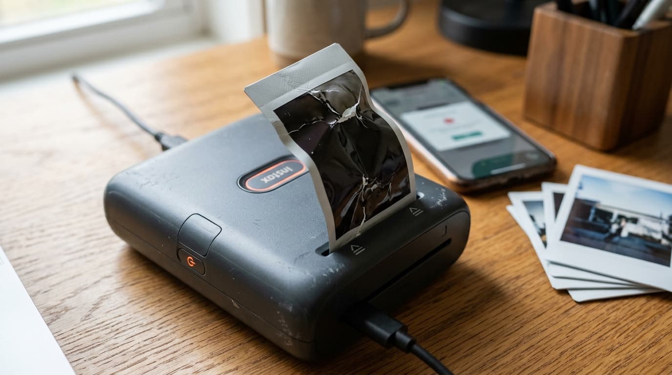 How to Fix Jammed Film & Ejection Failure in Instax Link Printers