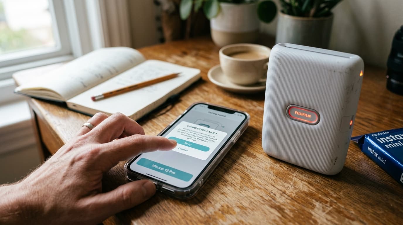 Fix Instax Mini Link & Square Link Bluetooth Connection & Pairing Issues