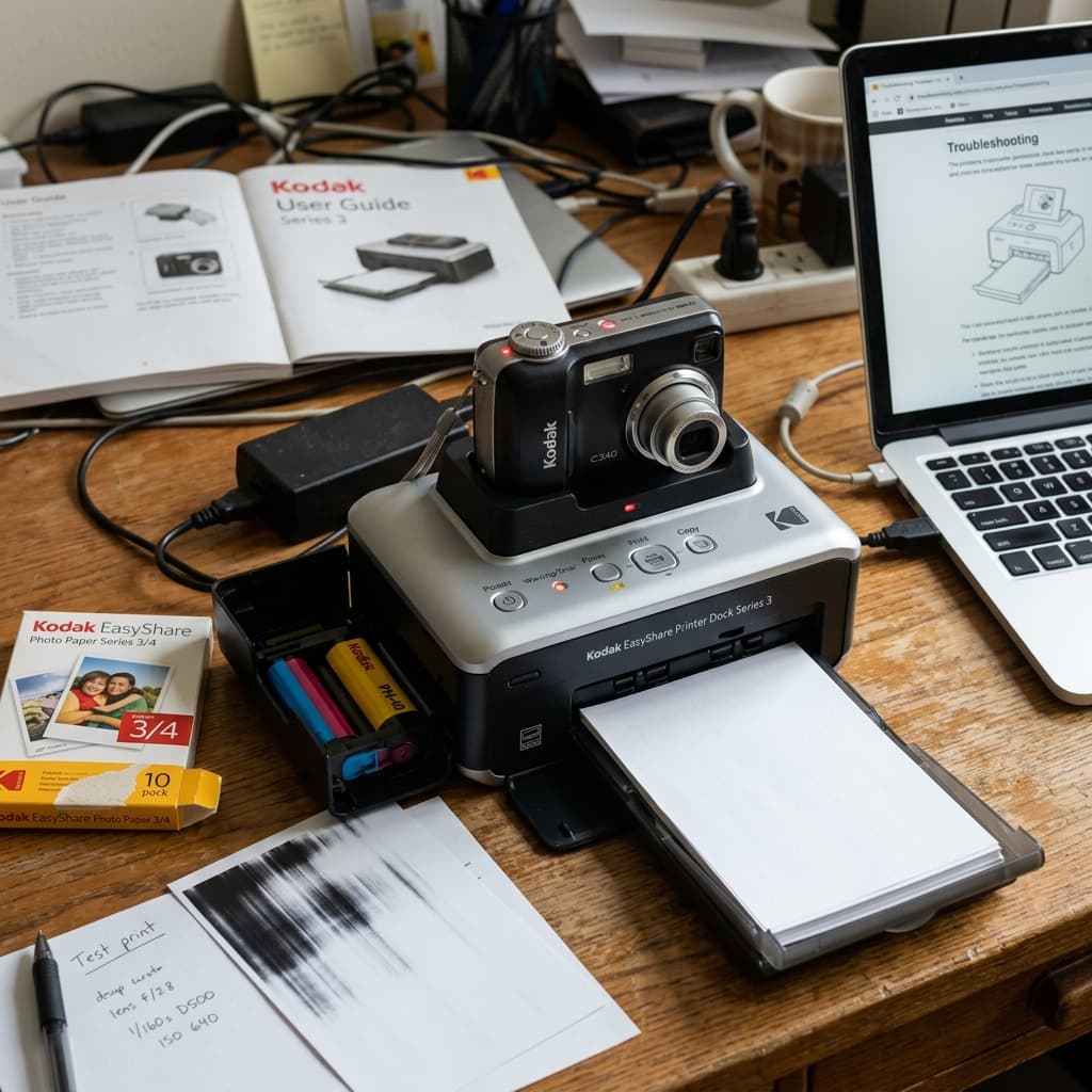 Kodak EasyShare Printer Dock Series 3 Troubleshooting