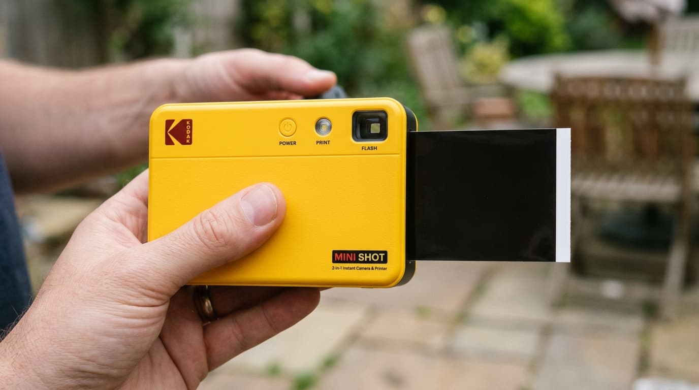 Kodak Mini Shot Stuck Shutter: Fixing Blank & Black Photos