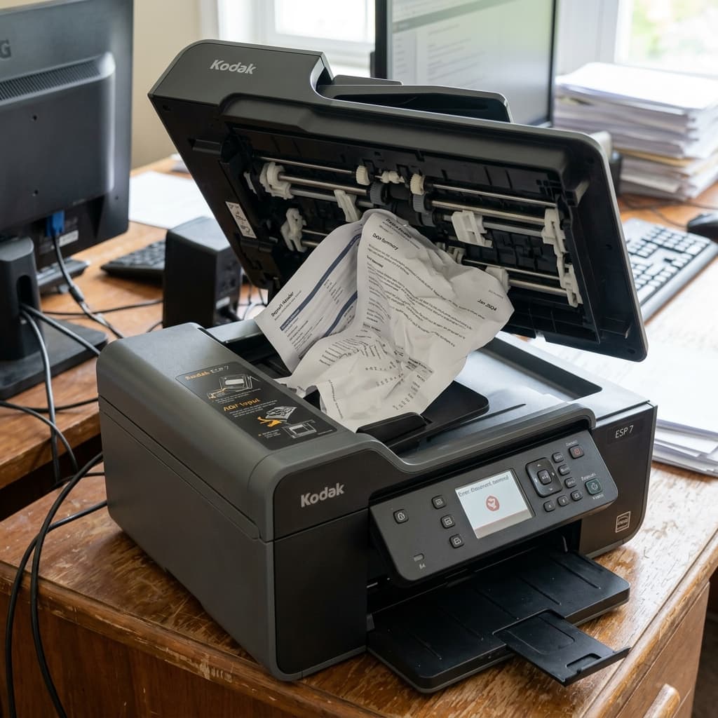 Kodak Printer Error 6102 (Document Feeder Jam)? How to Fix