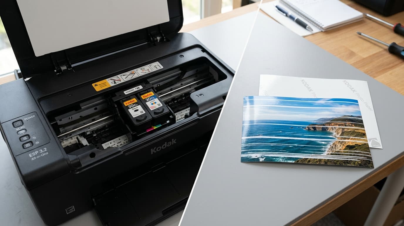 How to Fix Lines and Streaks on Kodak Portable Photos