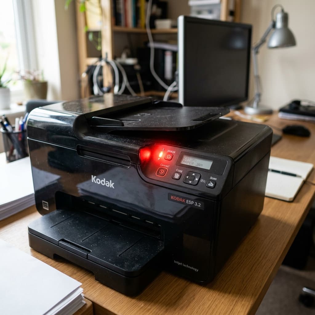 Kodak Printer Flashing Red Light Error: Diagnostic Guide