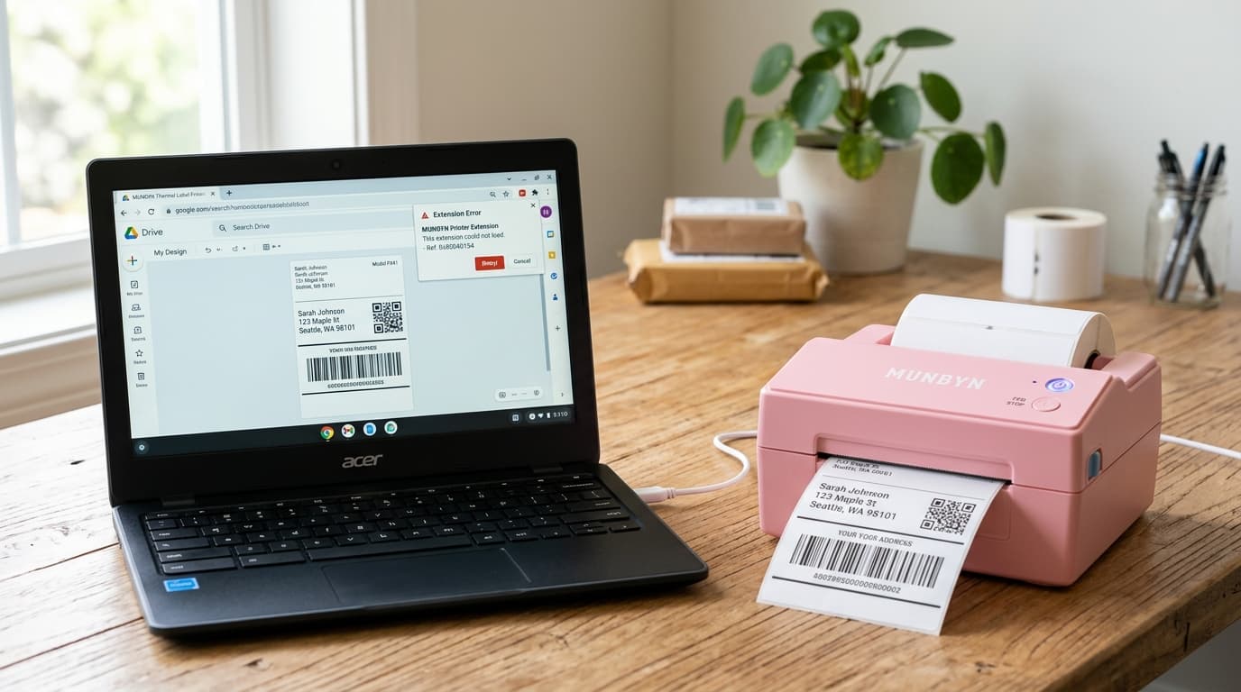 Munbyn Chromebook Extension Not Printing? Real Fix