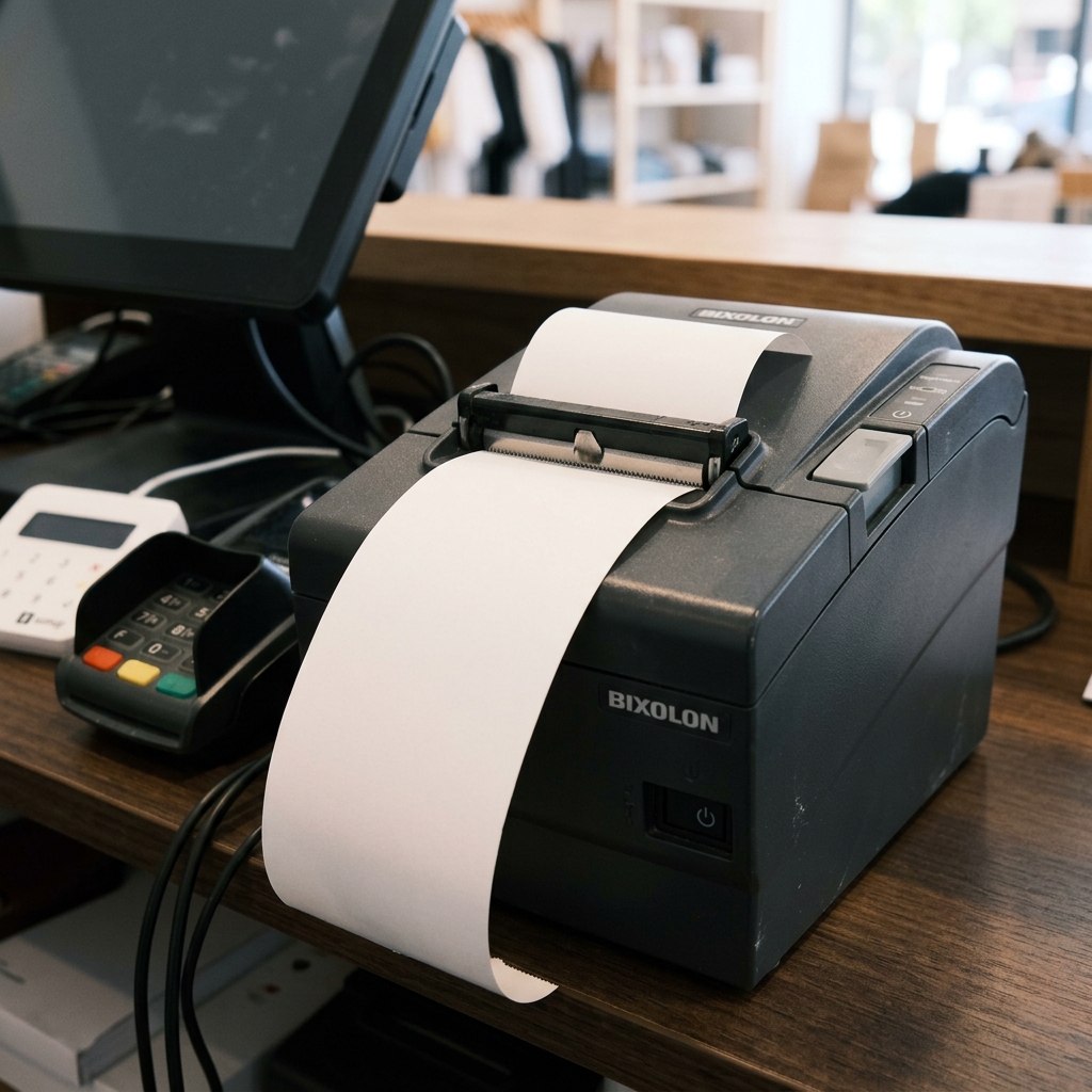 Bixolon Printer Cuts Paper But Won't Print: Quick Fix Guide Bixolon receipt printer cutting a blank piece of receipt paper