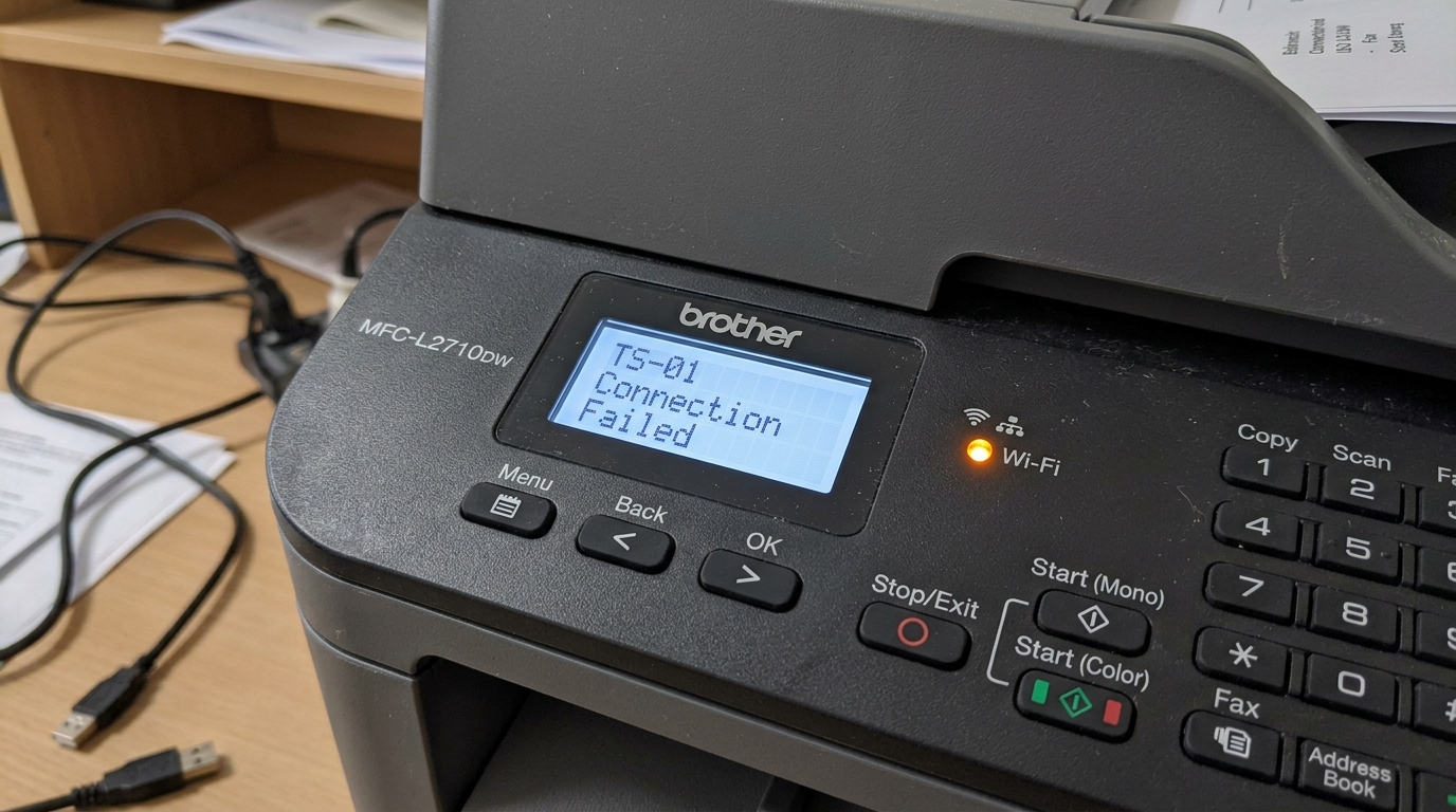 Brother Printer Error TS-01? Here's the One-Step Fix Brother Printer Error TS-01? Here's the One-Step Fix