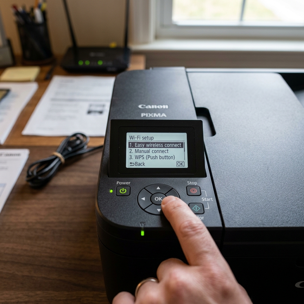 Canon PIXMA TR4720 Wi-Fi Setup Guide (Windows & Mac) Canon PIXMA TR4720 Wi-Fi Setup Guide (Windows & Mac)