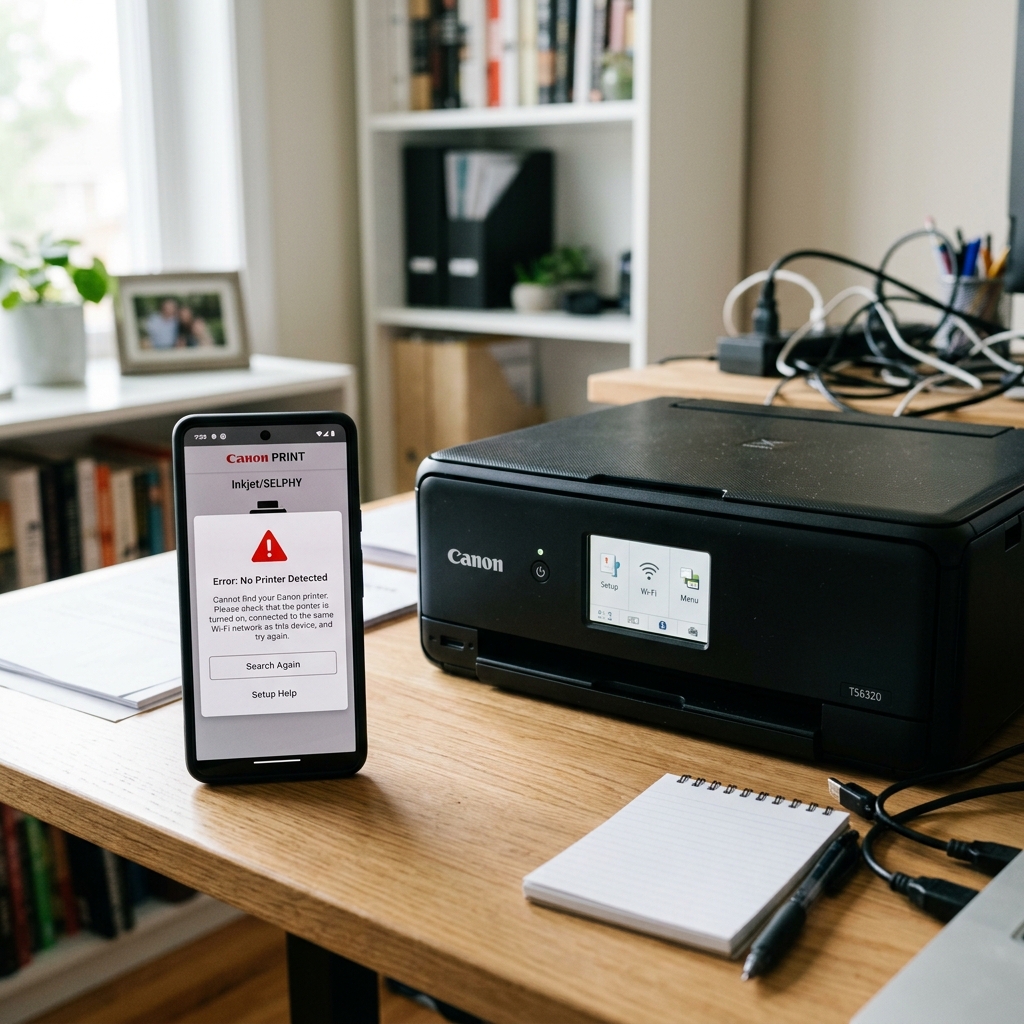 Canon PRINT App Not Detecting Printer (Bluetooth & Wi-Fi Fix) Canon PRINT App Not Detecting Printer (Bluetooth & Wi-Fi Fix)