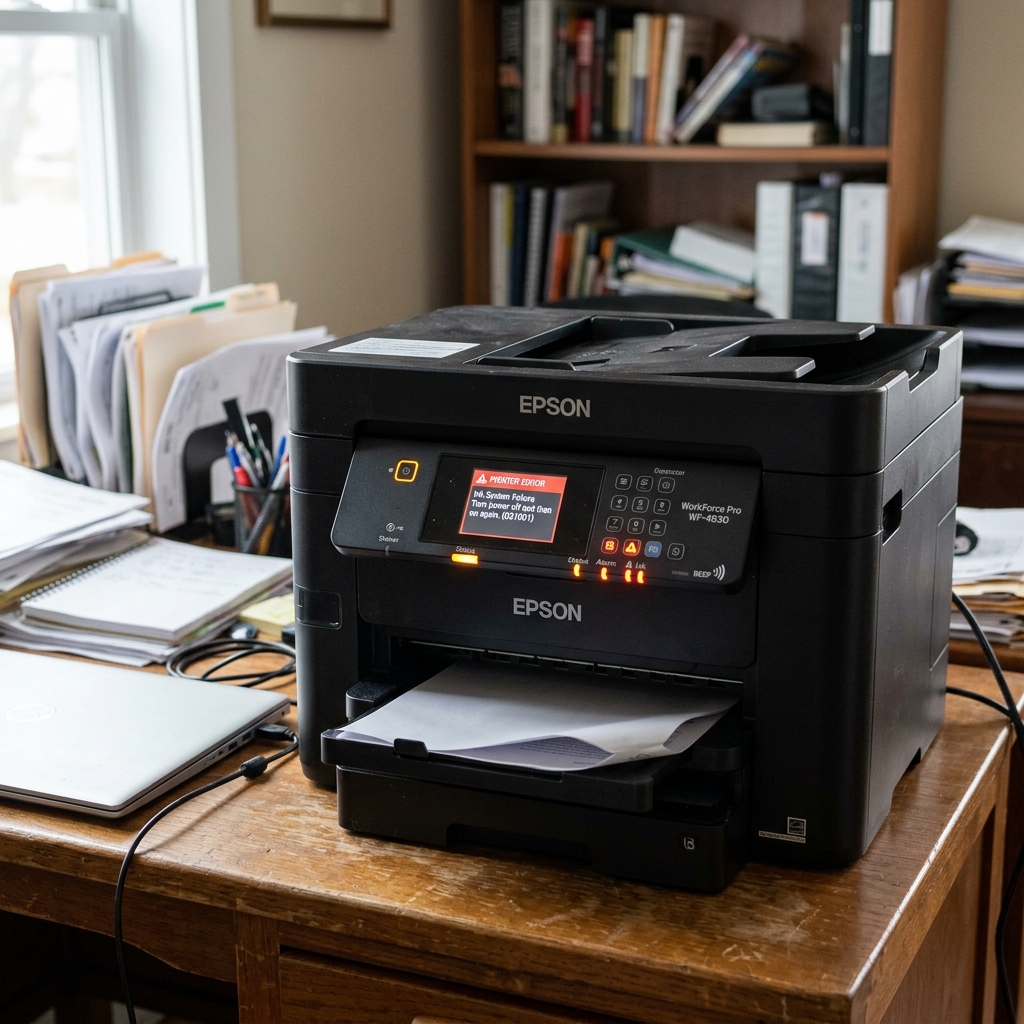 Epson Printer Beeping and Blinking: Hardware Alerts Epson Printer Beeping and Blinking: Hardware Alerts