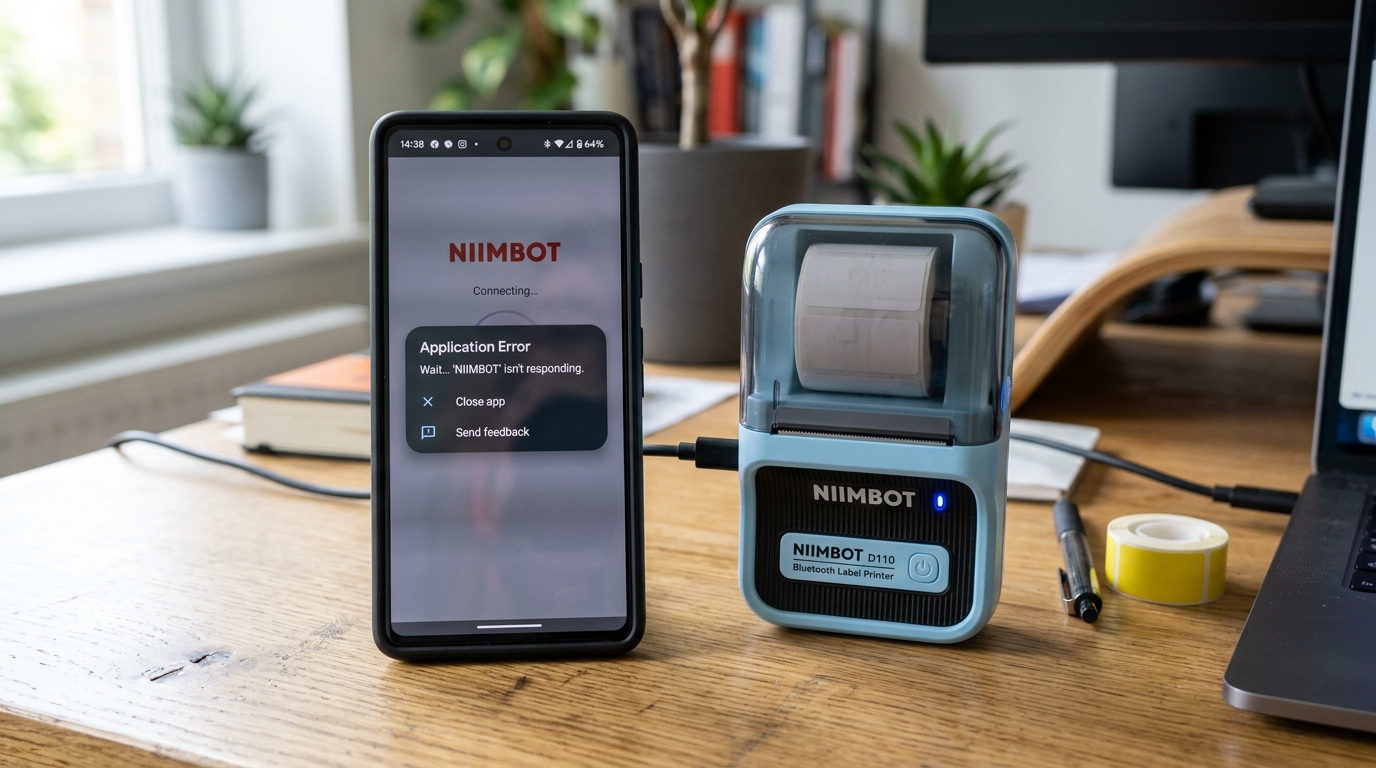 NIIMBOT App Crashing, Sync Errors & Permissions Fix NIIMBOT App Crashing, Sync Errors & Permissions Fix