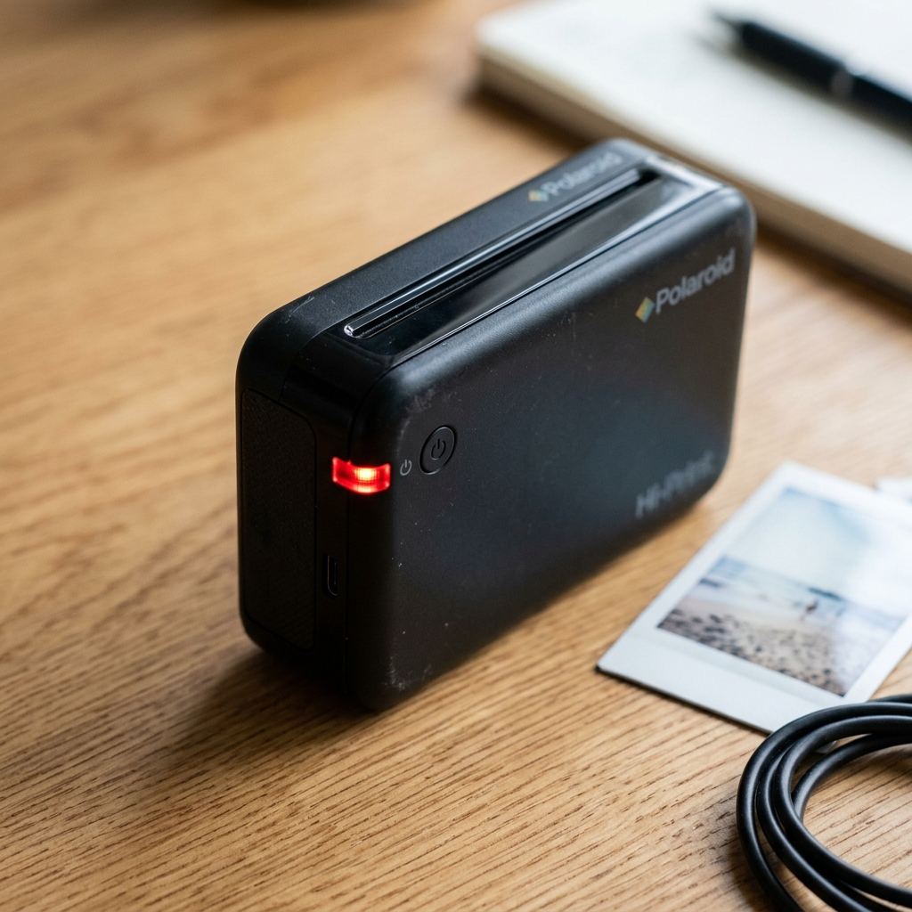 Polaroid Hi-Print Red Blinking Light, Battery Drain & Hard Reset Polaroid Hi-Print Red Blinking Light, Battery Drain & Hard Reset