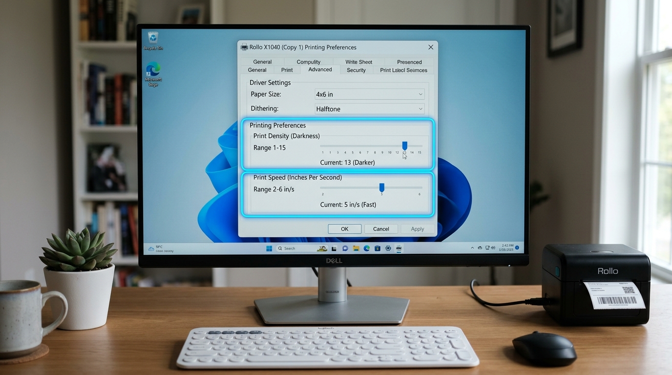 Rollo X1038 vs X1040 Drivers & Print Density / Speed Settings Rollo X1038 vs X1040 Drivers & Print Density / Speed Settings